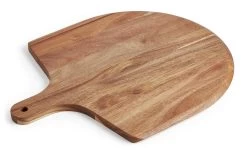 Habitat Industrial Wooden Pizza Board And Cutter Set -Habitat 8885643 R Z002A