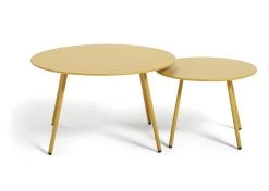 Habitat Ipanema 4 Seater Metal Garden Sofa Set - Yellow -Habitat 8893549 R Z003A