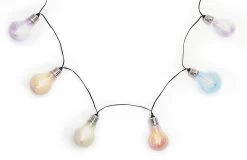 Habitat Neon Effect Bulb Solar String Lights -Habitat 8894799 R Z001A