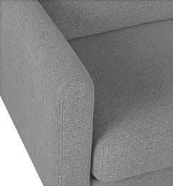 Habitat Remi Fabric Armchair In A Box - Light Grey -Habitat 8896395 R Z006A