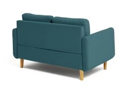 Habitat Remi Fabric 2 Seater Chaise Sofa In A Box - Teal -Habitat 8904665 R Z003A