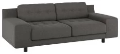 Habitat Hendricks Fabric 3 Seater Sofa - Charcoal -Habitat 8904933 R Z008A