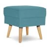 Habitat Callie Fabric Footstool - Teal 1 Habitat Callie Fabric Footstool - Teal -Habitat 8905327 R Z001A