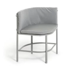 Habitat Nordic 4 Seater Rattan Patio Set - Grey -Habitat 8925620 R Z003A