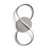 Habitat Argos Home Bowdon Metal LED Swirl Wall Light - Metalic -Habitat 8929097 R Z001A