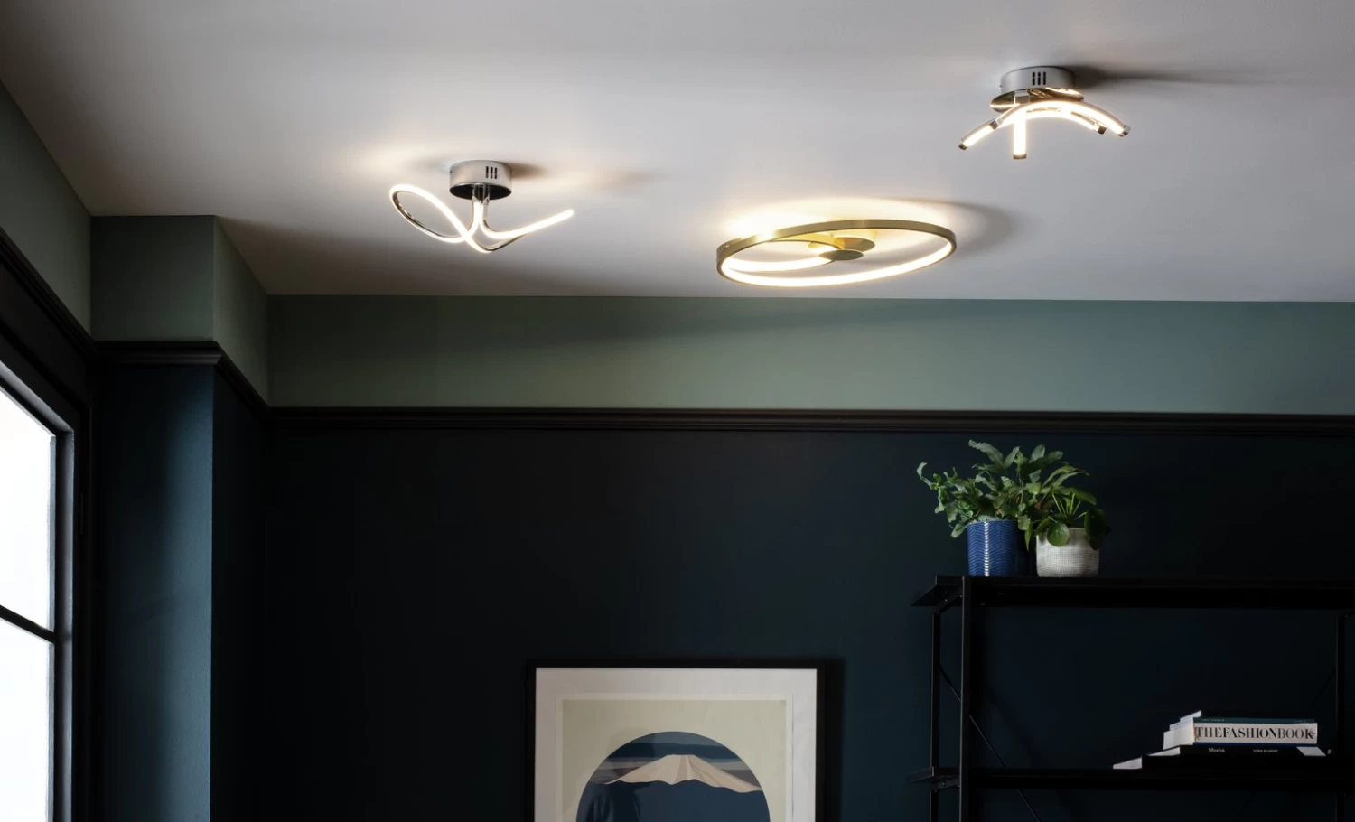 Habitat Argos Home Bowdon Metal LED Swirl Wall Light - Metalic 7 Habitat Argos Home Bowdon Metal LED Swirl Wall Light - Metalic - Image 5