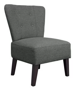 Habitat Delilah Fabric Cocktail Chair - Charcoal 15 Habitat Delilah Fabric Cocktail Chair - Charcoal -Habitat 8937773 R Z004A