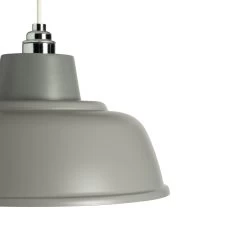 Habitat Core Metal Pendant Shade - Flint Grey -Habitat 8938909 R Z003A
