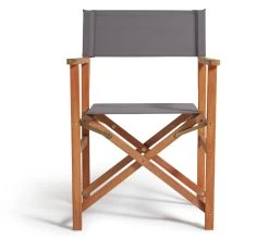 Habitat Folding Wooden Director Chair - Charcoal 14 Habitat Folding Wooden Director Chair - Charcoal -Habitat 8960128 R Z003A