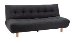 Habitat Kota Boucle 3 Seater Clic Clac Sofa Bed - Charcoal -Habitat 8965611 R Z002A
