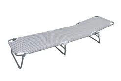 Habitat Folding Sun Lounger - Grey -Habitat 8973438 R Z007A