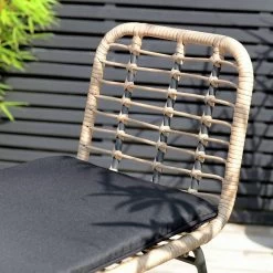 Habitat 2 Seater Bamboo Garden Bar Bistro Set -Habitat 8974145 R Z010C