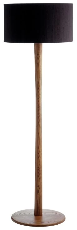 Habitat Pole Floor Lamp Base - Walnut -Habitat 8977568 R Z002C