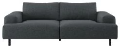 Habitat Julien Fabric 3 Seater Sofa - Charcoal