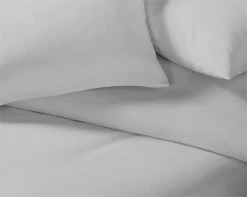 Habitat Cotton Anti Microbial Dove Grey Bedding Set-Kingsize -Habitat 8986803 R Z002A