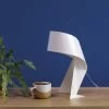 Habitat Ribbon Mini Metal Table Lamp - White -Habitat 8989563 R Z001A