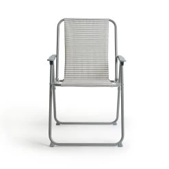 Habitat Folding Metal Garden Chair - Grey 15 Habitat Folding Metal Garden Chair - Grey -Habitat 8991609 R Z002A