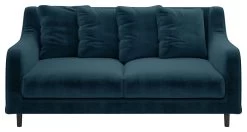 Habitat 15 Habitat Swift Velvet 2 Seater Sofa - Blue