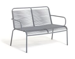 Habitat Ipanema 4 Seater Metal Garden Sofa Set - Grey -Habitat 9114588 R Z004A