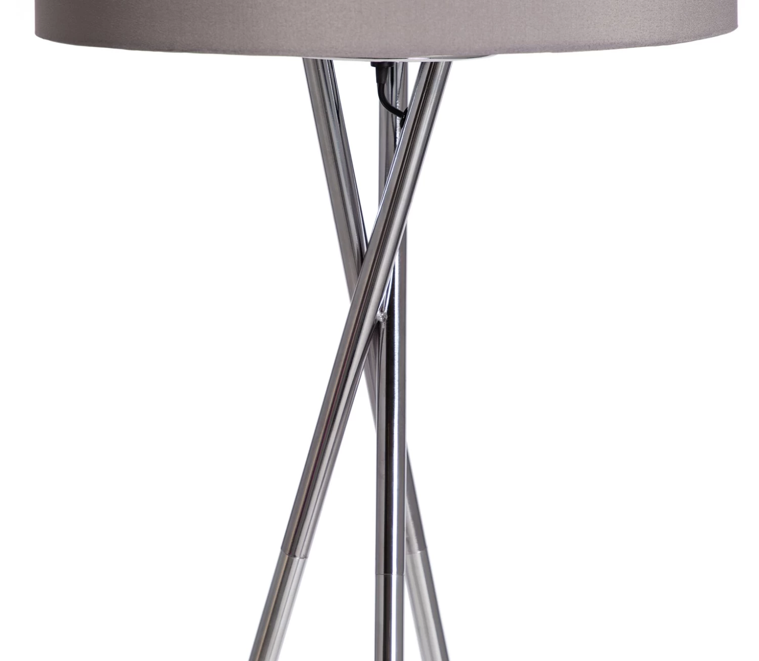 Habitat Tripod Floor Lamp - Grey And Chrome 6 Habitat Tripod Floor Lamp - Grey And Chrome - Image 4