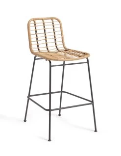 Habitat Beach Bar Gazebo With Stools - Natural -Habitat 9139941 R Z003A