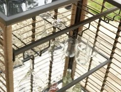 Habitat Beach Bar Gazebo With Stools - Natural -Habitat 9139941 R Z009C