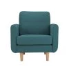 Habitat Remi Fabric Armchair In A Box -Teal -Habitat 9153721 R Z001A