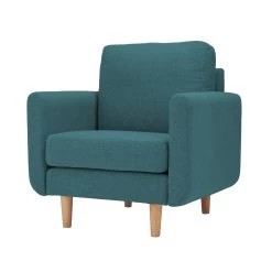 Habitat Remi Fabric Armchair In A Box -Teal -Habitat 9153721 R Z004A