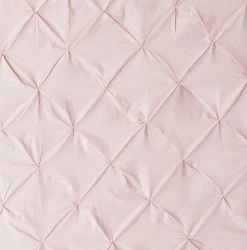 Habitat Hadley Pintuck Blush Pink Bedding Set - Double -Habitat 9161397 R B001