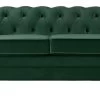 Habitat Chesterfield Velvet 3 Seater Sofa - Green 1 Habitat Chesterfield Velvet 3 Seater Sofa - Green -Habitat 9161878 R Z001A