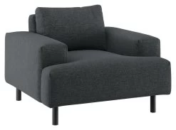 Habitat Julien Fabric Armchair - Charcoal -Habitat 9172025 R Z008A
