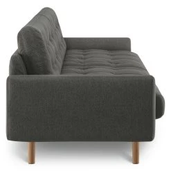 Habitat Fenner Fabric 3 Seater Sofa - Charcoal -Habitat 9173440 R Z002A
