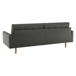 Habitat Fenner Fabric 3 Seater Sofa - Charcoal -Habitat 9173440 R Z004A