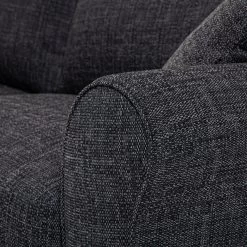 Habitat Lisbon Fabric 4 Seater Sofa - Charcoal -Habitat 9178555 R Z006A