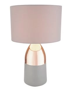 Habitat Pluto Touch Table Lamp - Copper & Grey 13 Habitat Pluto Touch Table Lamp - Copper & Grey -Habitat 9179846 R Z002A
