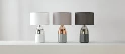 Habitat Pluto Touch Table Lamp - Copper & Grey 19 Habitat Pluto Touch Table Lamp - Copper & Grey -Habitat 9179846 R Z002C