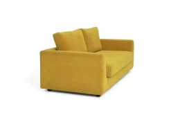 Habitat Brixley Fabric 3 Seater Sofa - Yellow -Habitat 9191336 R Z004A