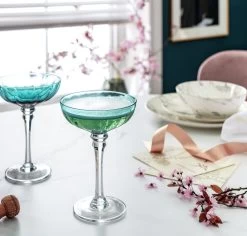 Habitat Japonica Set Of 4 Champagne Coupe -Habitat 9196142 R Z001C