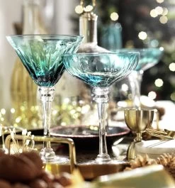 Habitat Japonica Set Of 4 Champagne Coupe -Habitat 9196142 R Z002C