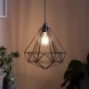 Habitat Kanso Wire Pendant Shade - Black