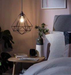 Habitat Kanso Wire Pendant Shade - Black -Habitat 9199462 R Z002A