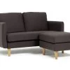 Habitat Remi Fabric 2 Seater Chaise Sofa In A Box - Charcoal 1 Habitat Remi Fabric 2 Seater Chaise Sofa In A Box - Charcoal -Habitat 9202304 R Z001A