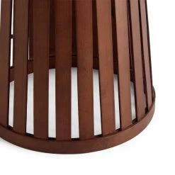 Habitat Achille Bamboo Table Lamp - Walnut & White 14 Habitat Achille Bamboo Table Lamp - Walnut & White -Habitat 9202414 R Z003A