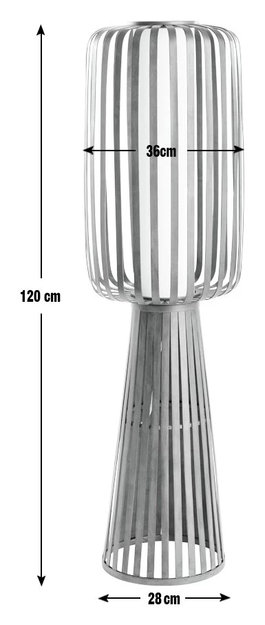 Habitat Achille Floor Lamp - Walnut 5 Habitat Achille Floor Lamp - Walnut - Image 3