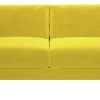 Habitat Hyde Velvet 2 Seater Sofa - Yellow
