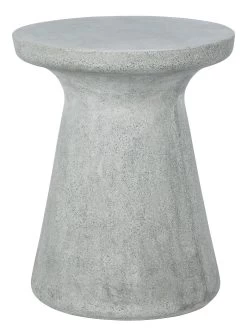 Habitat Milton 2 Seater Fibrestone Garden Bistro Set - Grey -Habitat 9208030 R Z005A