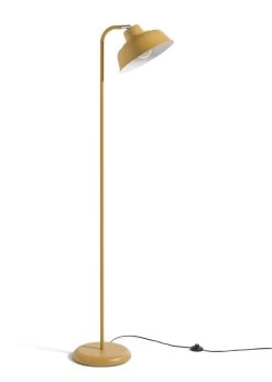 Habitat Benson Floor Lamp - Mustard -Habitat 9210114 R Z002A