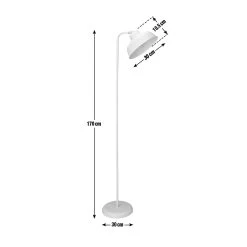 Habitat Benson Floor Lamp - Mustard -Habitat 9210114 R Z020A