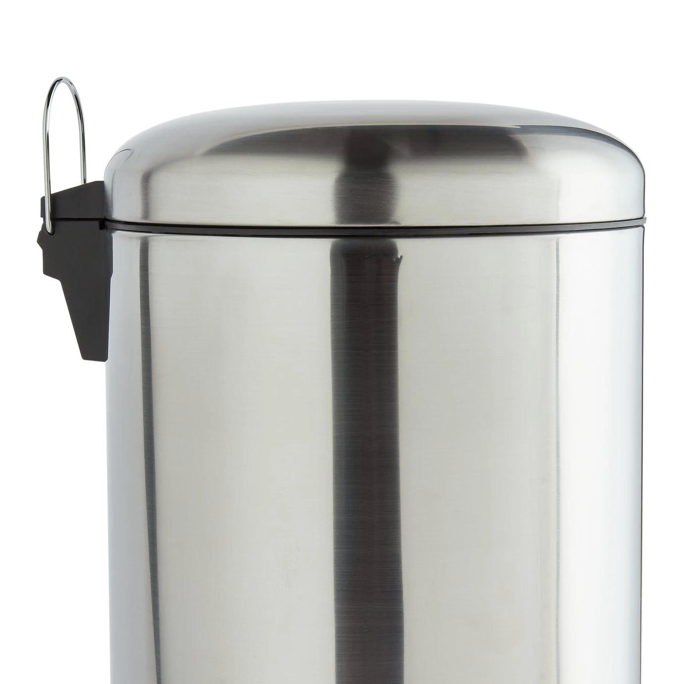 Habitat 30 Litre Domed Pedal Bin - Silver 7 Habitat 30 Litre Domed Pedal Bin - Silver - Image 5