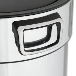 Habitat 30 Litre Round Touch Op Bin - Silver -Habitat 9211254 R Z003A